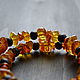 Amber bracelet with wooden beads in a gift box. Bead bracelet. Ambering Store. Online shopping on My Livemaster.  Фото №2
