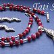 Заказать Комплект  с рубинами ,,RUBY SNAKE,,. Tati Style. Ярмарка Мастеров. . Комплекты украшений Фото №3