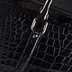 Сумка-папка из кожи крокодила IMA0776B4. Классическая сумка. CrocShop товары из экзотической кожи. Ярмарка Мастеров.  Фото №11
