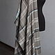 Домотканый шарф "Запах дождя". Кашемир-шёлк Loro Piana. Шарфы. Weaving Finds. Ручное ткачество.. Ярмарка Мастеров.  Фото №5