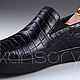 Заказать Слипоны из натуральной кожи крокодила IMA5016B. CrocShop товары из экзотической кожи. Ярмарка Мастеров. . Слипоны Фото №3