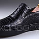 Order Genuine Crocodile leather slip-ons IMA5016B. CrocShop. Livemaster. . Slip-ons Фото №3