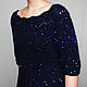 To better visualize the model, click on the photo. CUTE-KNIT NAT Onipchenko Fair masters Buy elegant blouse blue
