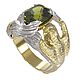 Ring 'Keepers' yellow gold 585, tourmaline, Ring, Moscow,  Фото №1