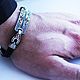 Shoelace bracelet 'Orthodox' BSZ 027. Braided bracelet. Persian (persianjewelry) (persianjewelry). Online shopping on My Livemaster.  Фото №2