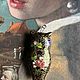 Винтаж: Кулон подвеска «Совёнок», клуазоне, Китай. Статуэтки винтажные. Светлана Воробьева. Интернет-магазин Ярмарка Мастеров.  Фото №2