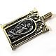 Подвеска Gate to Paradise GVP32-01. Нательная иконка. Blacksilver. Ярмарка Мастеров.  Фото №4