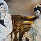 Винтаж: Гейша.Capodimonte.Италия.armani.Статуэтка. Статуэтки винтажные. Антик.Декор.Винтаж. Ярмарка Мастеров.  Фото №13