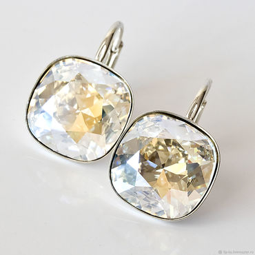 Украшения ручной работы. Ярмарка Мастеров - ручная работа Swarovski Серьги с кристаллами Сваровски Серьги Сваровски. Handmade.