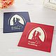 The couple, Wedding party Invitation card - 3D greeting card handmade. Cards. RUTWORKS - POP-UP CARDS. Online shopping on My Livemaster.  Фото №2