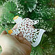 Angel patterned 2. Christmas decorations. Ma-rine. Online shopping on My Livemaster.  Фото №2