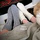 Носки для пары "Always". Носки. Наталья Глебовская. Интернет-магазин Ярмарка Мастеров.  Фото №2