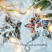 Сувениры и подарки handmade. Livemaster - original item !NEW YEAR. decoration. Decor. Christmas decorations.. Handmade.