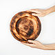 Wooden Siberian Cedar Soup Plate 240 mm T167. Dinnerware Sets. ART OF SIBERIA. My Livemaster. Фото №6
