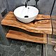 Столешница в ванную комнату. Мебель для ванной. Mitkin_workshop. Ярмарка Мастеров.  Фото №6