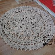 Для дома и интерьера handmade. Livemaster - original item cotton knitted carpet 