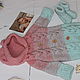 Order Knitted children's jumpsuit ' Mishka'. Jumpsuit for girls. Oksana Demina. Livemaster. . Overall for children Фото №3