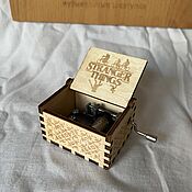 Подарки к праздникам handmade. Livemaster - original item Music Box Very Strange Things Stranger Things. Handmade.