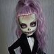 ООАК Монстр Хай  Зомби Гага monster high. Шарнирная кукла. Martisha OOAK ArtDolls. Интернет-магазин Ярмарка Мастеров.  Фото №2