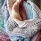 Shawls: A colored cotton handkerchief. Shawls1. handwerkhof. My Livemaster. Фото №4