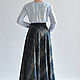 The semi-circular skirt in plaid with long fringe. Skirts. Skirt Priority (yubkizakaz). My Livemaster. Фото №5