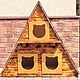 Домик для кошек треугольный Pethouse Trio. Домик для питомца. Антон (pethouse). Интернет-магазин Ярмарка Мастеров.  Фото №2