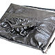 Мужская 3D сумка "Чёрная ящерица" из натуральной кожи. Мужская сумка. NEW&W. Интернет-магазин Ярмарка Мастеров.  Фото №2