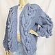 Вязаный кардиган крупной вязки. Кардиганы. Knit by Heart - Вязаная одежда 富. Ярмарка Мастеров.  Фото №10