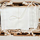 7h9cm. Set of 30pcs. Linen, beige and white pouches. Bonbonniere. Linenville. My Livemaster. Фото №6