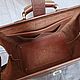 Саквояж - портфель «Vintage». Сумка через плечо. ALEX FLAIR • leather goods. Ярмарка Мастеров.  Фото №6