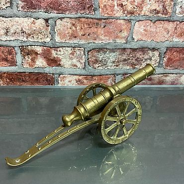 Винтаж ручной работы. Ярмарка Мастеров - ручная работа Бронзовая пушка. Handmade.