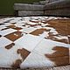 Заказать  ковёр ручной работы из шкур коровы. Luxury Patchwork. Ярмарка Мастеров. . Ковры для дома Фото №3