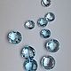 Sky Blue Topaz briolette round 10Ct 4mm and 7mm 1,5 Ct. Cabochons. yakitoriya. My Livemaster. Фото №6
