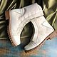 Shoes 'Ultra' ivory leather / suede beige sole, Boots, Moscow,  Фото №1