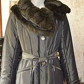 Винтаж handmade. Livemaster - original item Insulated jacket. Size M.. Handmade.
