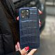 Заказать Чехол из синего крокодила iPhone 16 Pro Max. Маргарита. Ярмарка Мастеров. . Чехол Фото №3