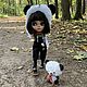 Кукла Blythe custom doll, collection doll, OOAK TBL white, мишка тедди, Кукла Кастом, Москва,  Фото №1
