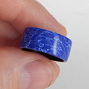Украшения handmade. Livemaster - original item Ring Blue. Handmade.