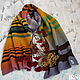 Knitted scarf 'Cozy winter', 100% wool. Scarves. IRNI. Online shopping on My Livemaster.  Фото №2