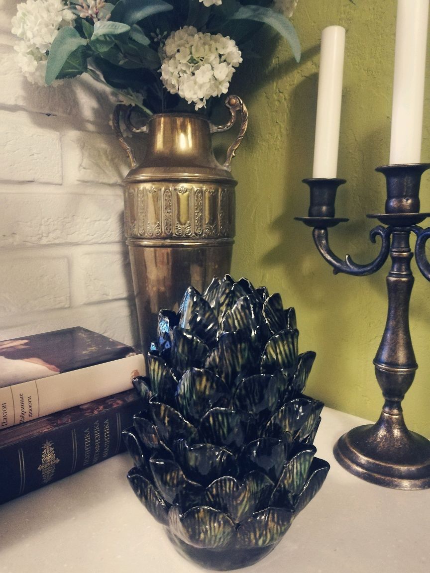 Артишок керамический декоративный в интернет-магазине Ярмарка Мастеров ...