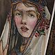 Лик твой. Картины. Catalogue de Tomskaya. Ярмарка Мастеров.  Фото №4