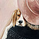Oil painting on canvas, Portrait with a pet. Pictures. myfoxyart (MyFoxyArt). Online shopping on My Livemaster.  Фото №2
