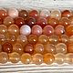Сердолик медовый натуральный  10 и 12 мм. Бусины. Divine Gems. Ярмарка Мастеров.  Фото №5