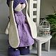 Knit Bunny in dress. Amigurumi dolls and toys. Mimi-detki. My Livemaster. Фото №5