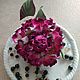 Velvet Bud rose. Brooches. tatyanaspiridonova. Online shopping on My Livemaster.  Фото №2