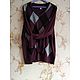 Винтаж: Пуловер унисекс Сливовый р-р L/52-54 наш,Simply Styled,хлопок 60%. Свитера винтажные. Сокровищница Helen Vintage. Ярмарка Мастеров.  Фото №5