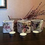 Sugar bowls and shakers for kitchen 