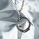 Заказать Уроборос Змей двуголовый, серебро 925 пробы с чернением. Organic Jewelry. Серебро и золото. Ярмарка Мастеров. . Подвеска Фото №3