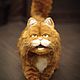 Red cat Garfield in the style of Teddy nature. Stuffed Toys. Emiliya Dolls. Online shopping on My Livemaster.  Фото №2