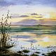  Рассвет над рекой, Картины, Владивосток,  Фото №1